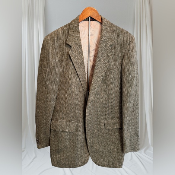 No Brand Made In Poland 100% Wool Men's Blazer 42 Long - Picture 1 of 10